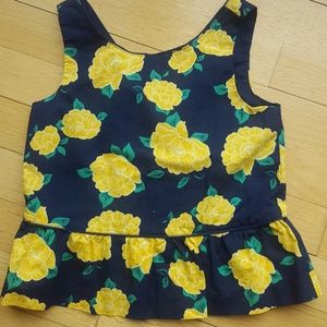 Janie and Jack size 3 linen tank top